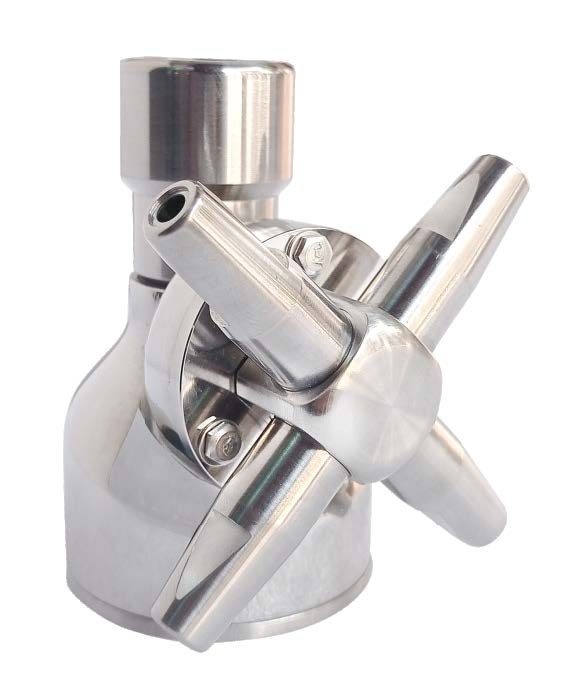 Моющая головка ротационная серии EQA с 4-мя соплами